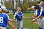 Softball vs Emerson 1  Wheaton College Softball vs Emerson in game 1 of a doubleheader. - Photo By: KEITH NORDSTROM : Wheaton, Softball